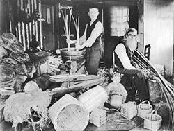 Rezo Waters in his workshop, circa 1900 Rezo Waters in his workshop, circa 1900