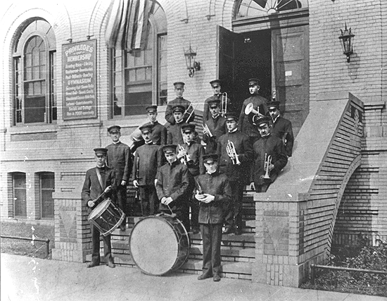 YMCA Band, circa 1912