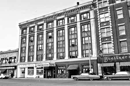 renamed Stamford House Hotel, formerly Davenport Hotel