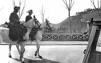 mounted carabiniere
