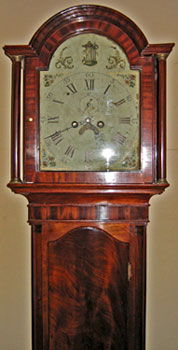 Mahogany Tall Case Clock, c. 1810