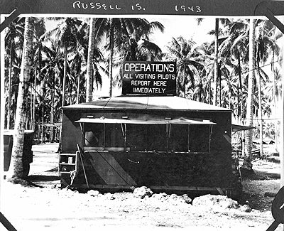Operations Center, Russell Islands 1943