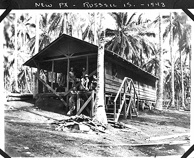 PX, Russell Islands 1943