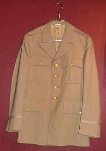 Man's wool tropical quartermaster issue, officer's uniform