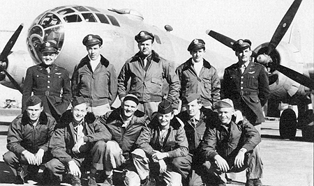 crew of 'One Weakness' Lew Jackson fourth from left, front row
