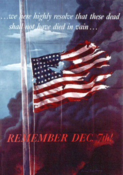 Poster designed by Allen Sandburg, issued by the Office of War Information, Washington, D.C., in 1942