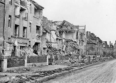 destruction in Germany