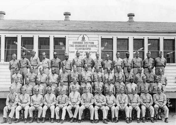 Group Photo, Savanna Section, the Ordnance School, 6 June 1944