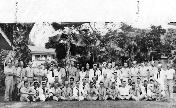 Third Annual Connecticut Day, July 4th 1945, Waikiki