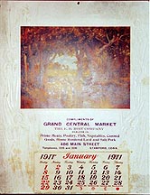 Kitchen Calendar, 1911