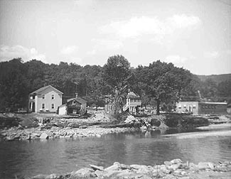 ruined buildings near Beacon Falls