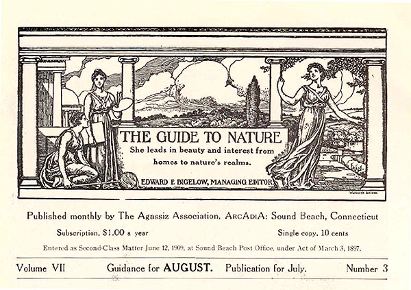 Guide to Nature masthead August 1914