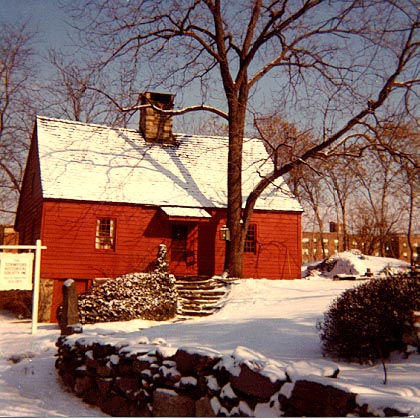 Hoyt Barnum House, winter scene