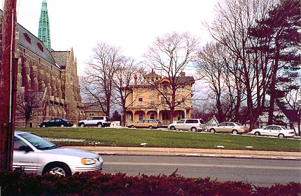 Rectory ans Church in January 2003