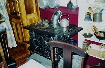 Kitchen with stove
