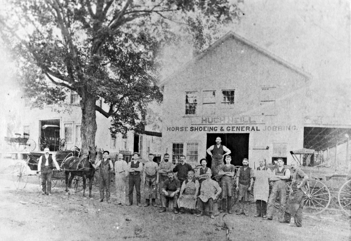 Hugh Neill at West Main Street at Bank Street