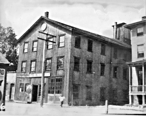 Luther M. Wright blacksmith shop on Gay Street Luther M. Wright blacksmith shop on Gay Street