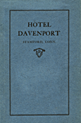 Davenport Hotel brochure cover, circa 1923