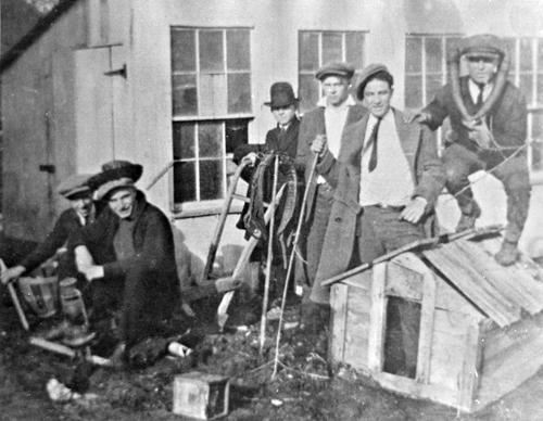 Frank Williams, Walter Hoffman, Fred Stevens, Bob Dick, John Pustari, Aaron Gladstone, 1923