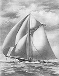 Sloop Yacht 'Pocahontas', click for larger image
