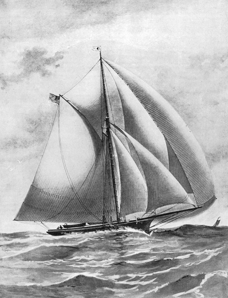 Sloop Yacht 'Eclipse'