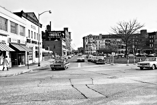 West Park Place looking east